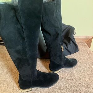 Karl Lagerfeld Sutton Tall Knee High Boots With Pearls in Black Lyst Size 7.5